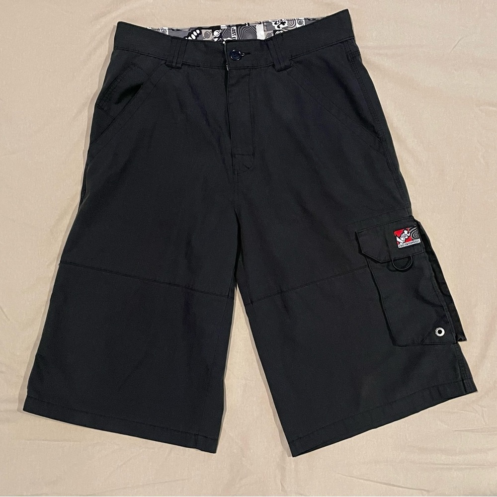 Vintage 90’s… Lost Enterprises Black Cargo Shorts for Men waist 32